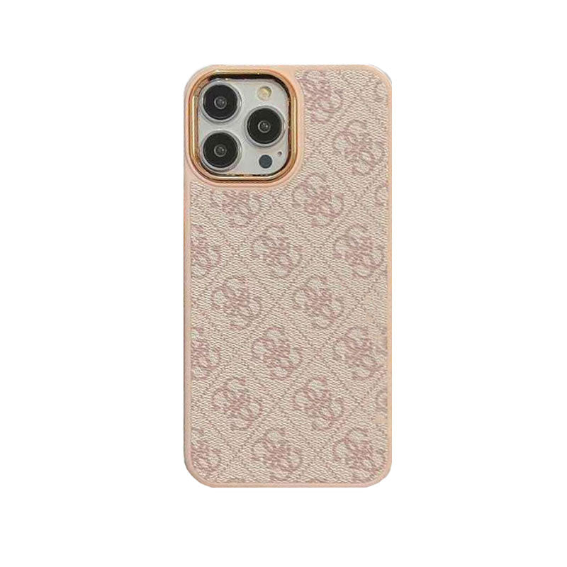 Funda amarilla de lujo para iPhone-MD231025