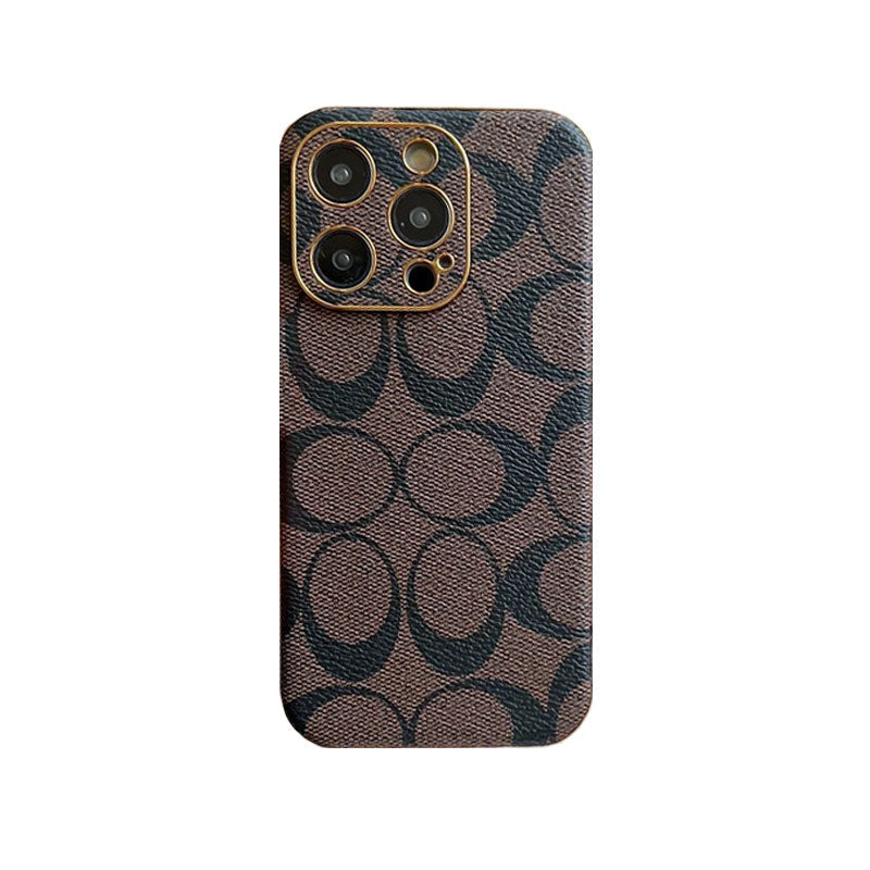 Klassiskt iPhonefodral Läder Svart -QBK240513
