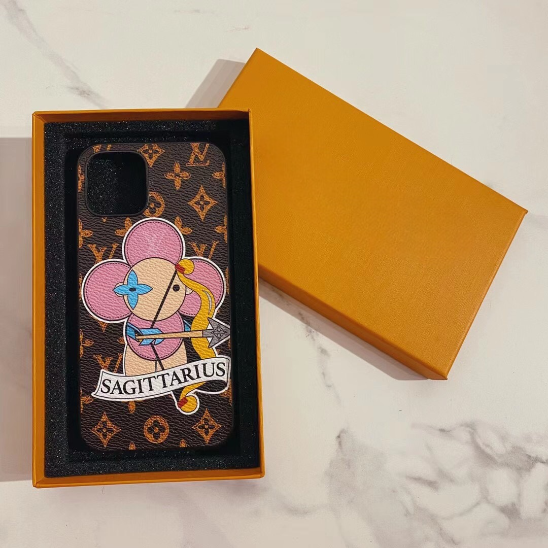 Sagittarius Love Painted iPhone Fodral Specialtillverkat