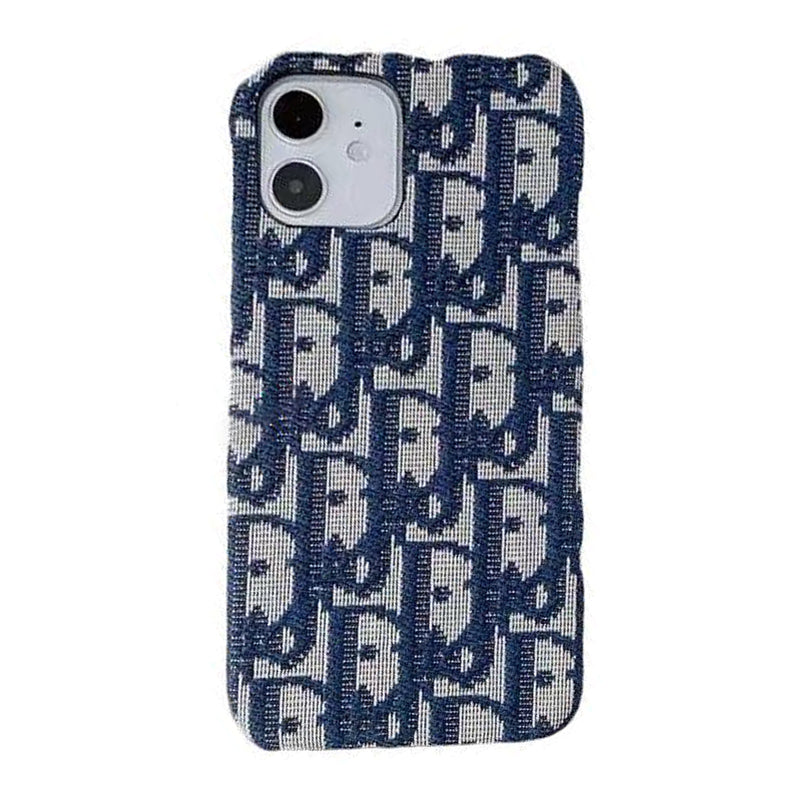 Funda de iPhone de tela de moda