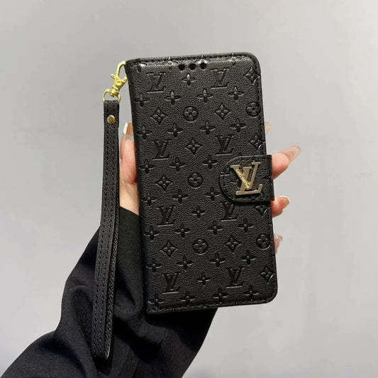 Funda de lujo para iPhone con billetera avanzada