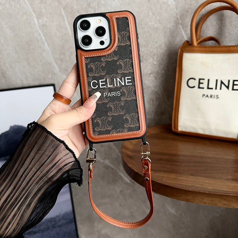 Funda para iPhone Fashion Hand Holder Leather 16
