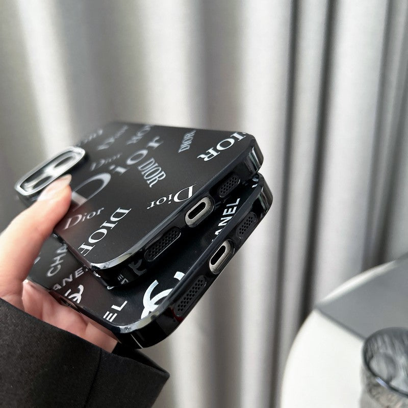 Vinilo o funda para iPhone Moda negra