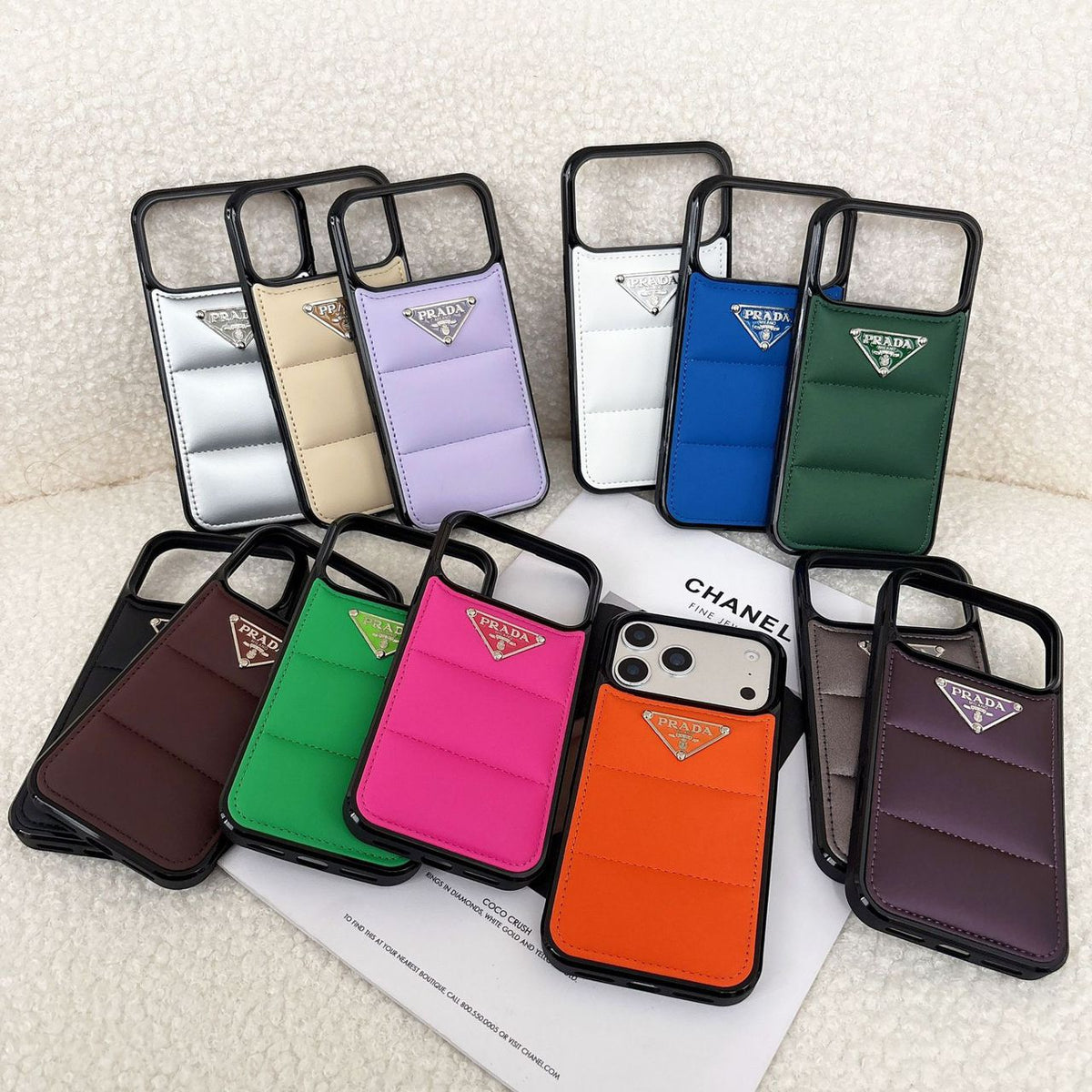 Funda de teléfono moderna de lujo para iPhone 17/16/15/14