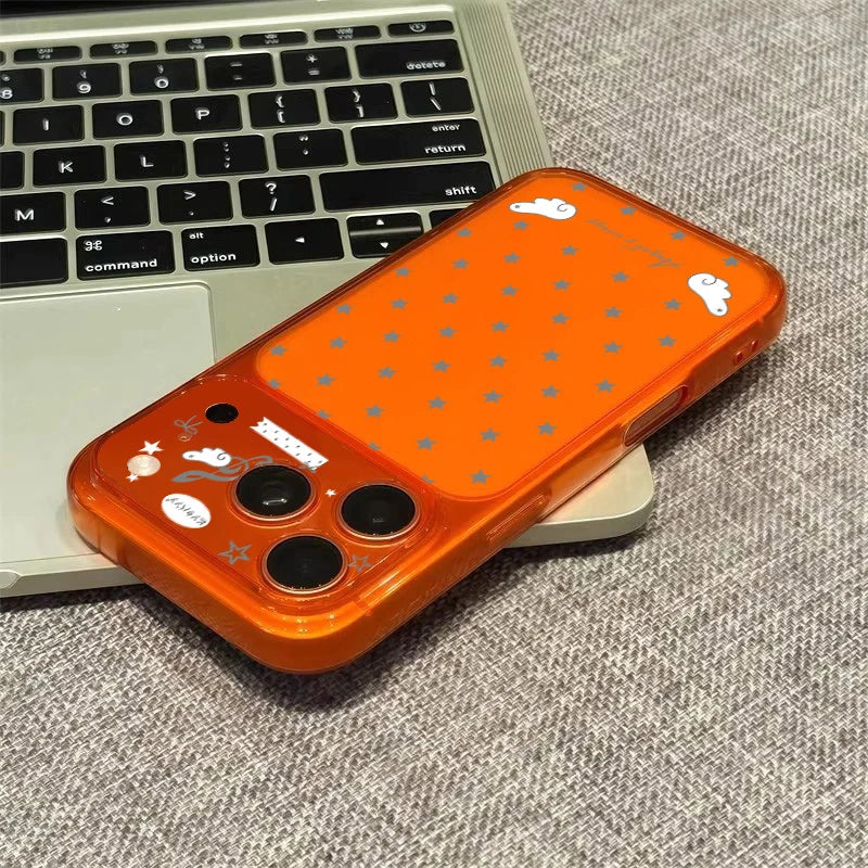 Estrella del latido del corazón del ángel Funda y vinilo para iPhone