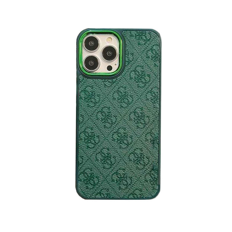 Funda amarilla de lujo para iPhone-MD231025
