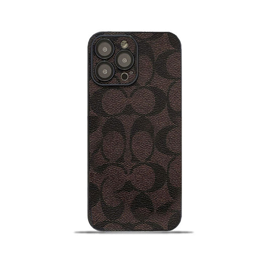 Funda clásica para iPhone Marrón -QB240402