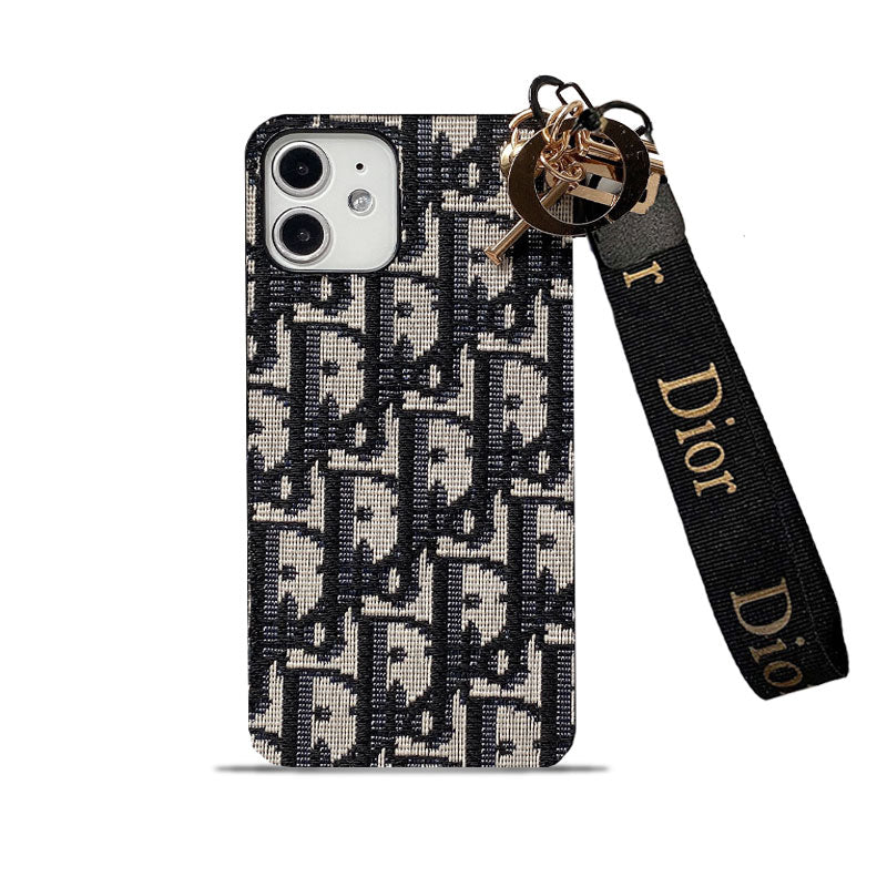 Modefodral till iPhone med rem Svart-GS240315