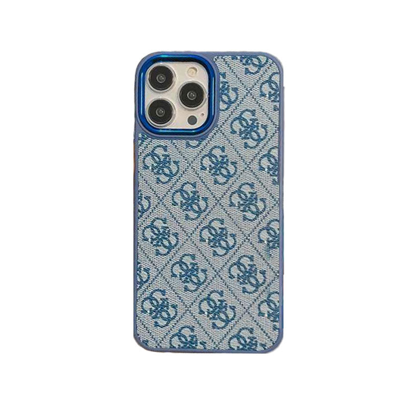 Funda amarilla de lujo para iPhone-MD231025