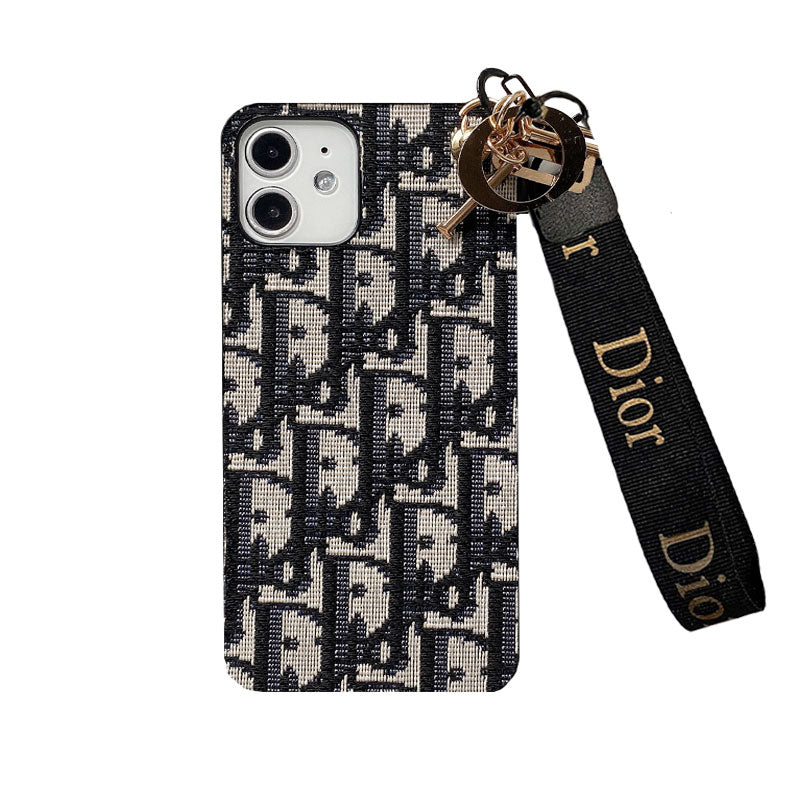 Modefodral till iPhone med rem Svart-GS240315