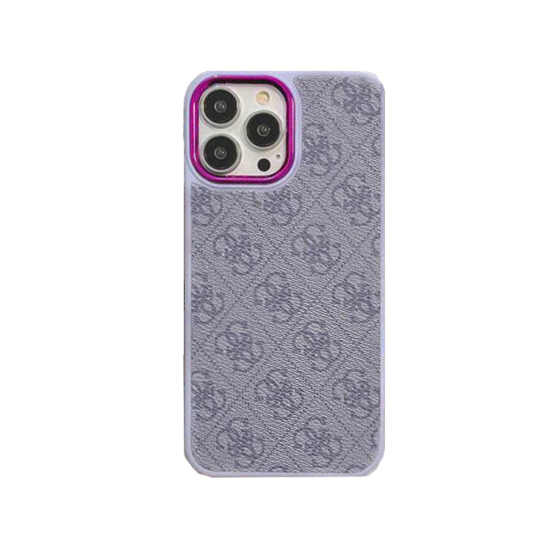 Funda amarilla de lujo para iPhone-MD231025