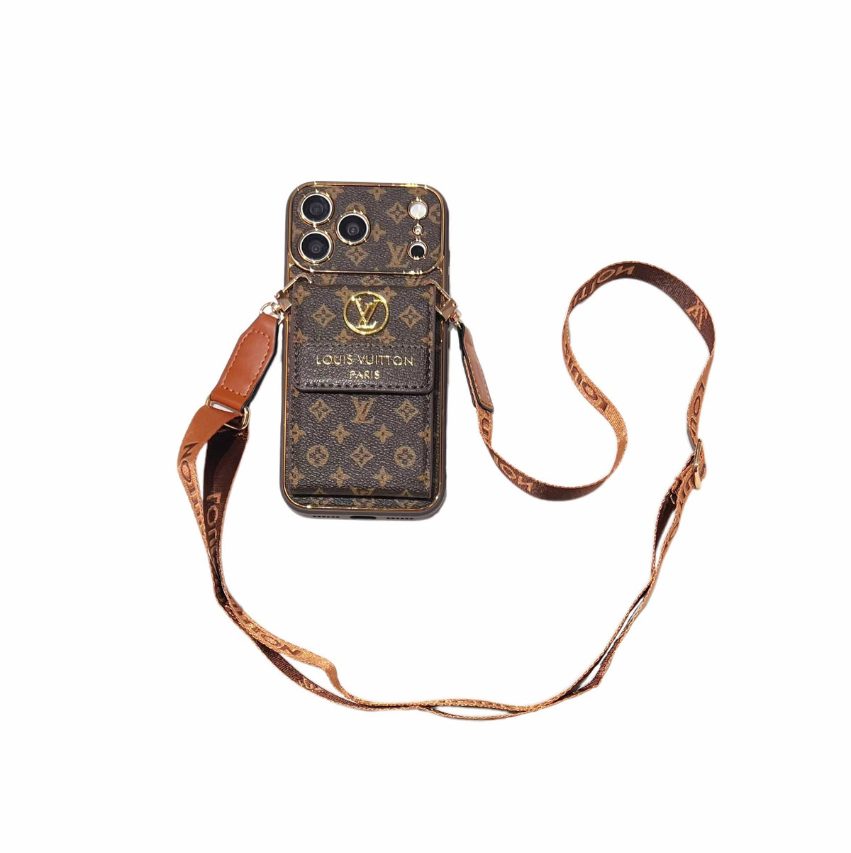 Nueva funda clásica de lujo para teléfono con tarjetero 11