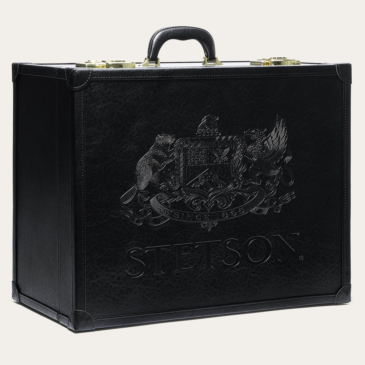 Premium Leather Hat Case