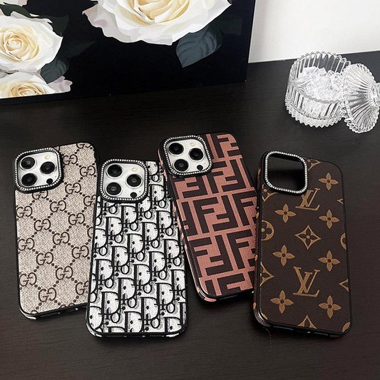 Luxe Fabric Sparkle Surround iPhone-fodral