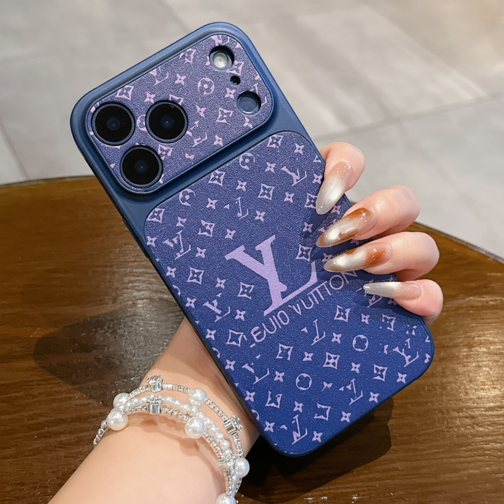 Funda de lujo para iPhone con estampado en relieve