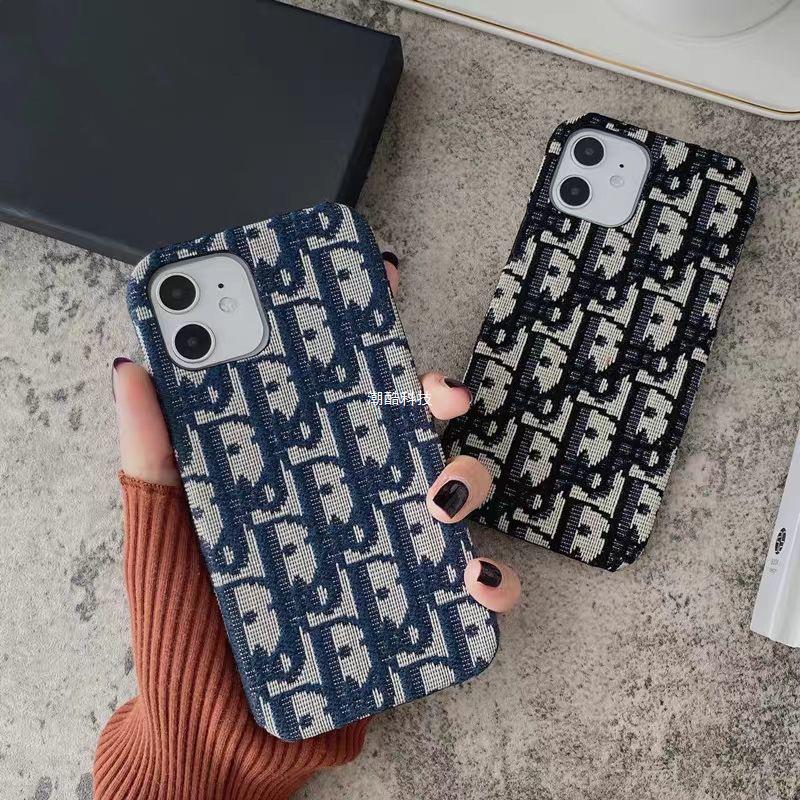 Funda de iPhone de tela de moda