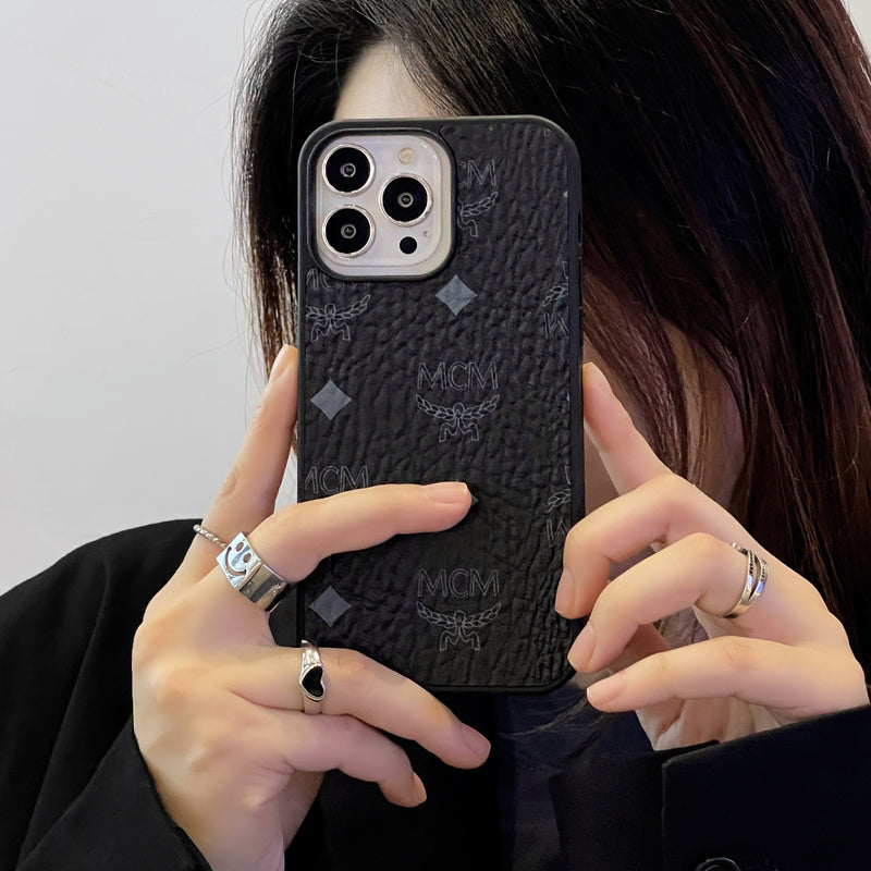 MCM iPhone Fodral Svart-MCK240603
