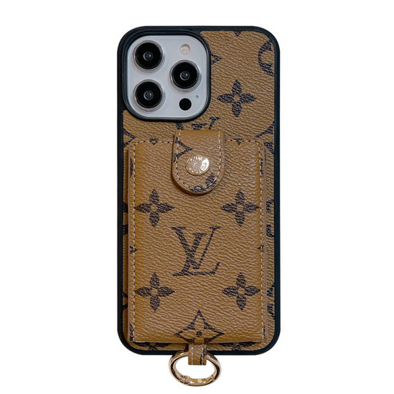 Lyxig kortväska Klassiskt färg iPhonefodral