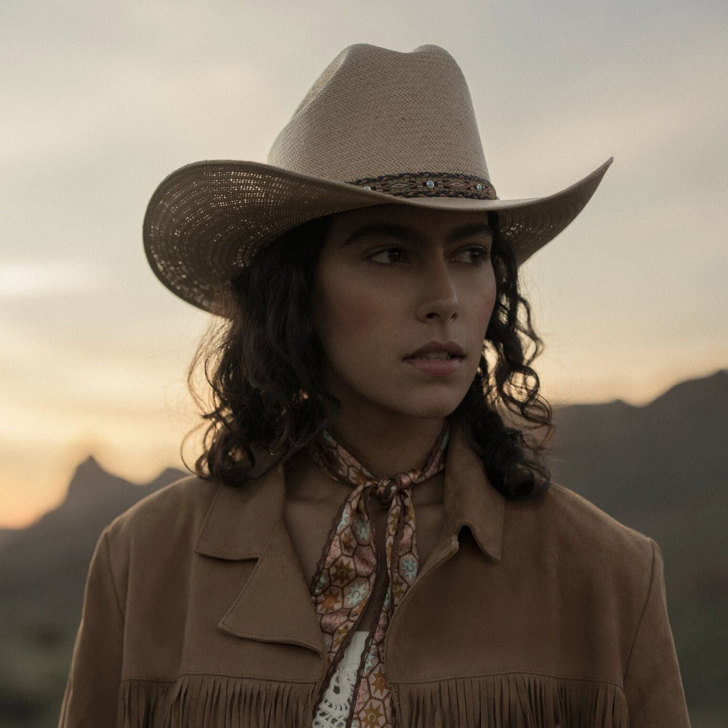 Ashby Straw Cowboy Hat