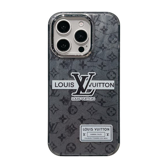 Funda de iPhone negra de lujo
