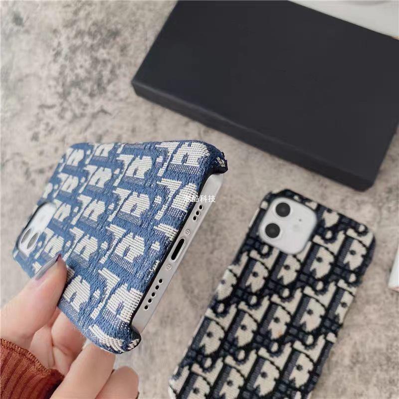 Funda de iPhone de tela de moda