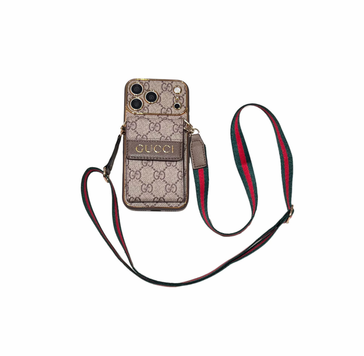 Nueva funda clásica de lujo para teléfono con tarjetero 02