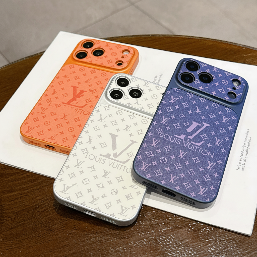 Funda de lujo para iPhone con estampado en relieve
