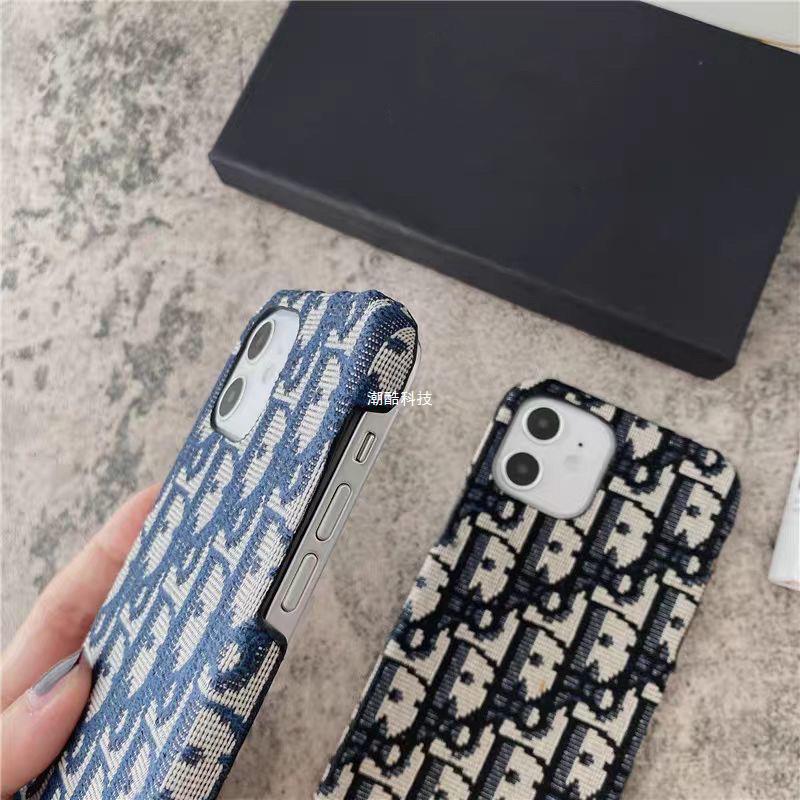 Funda de iPhone de tela de moda