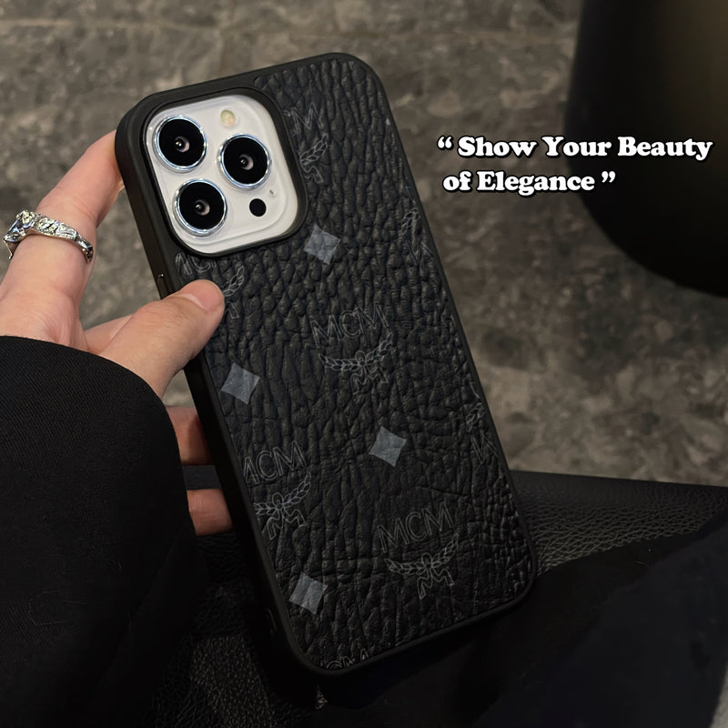 MCM iPhone Fodral Svart-MCK240603