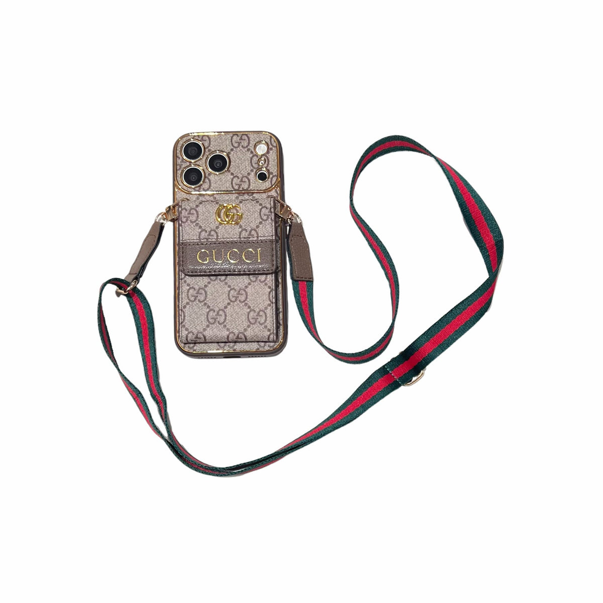 Nueva funda clásica de lujo para teléfono con tarjetero 11