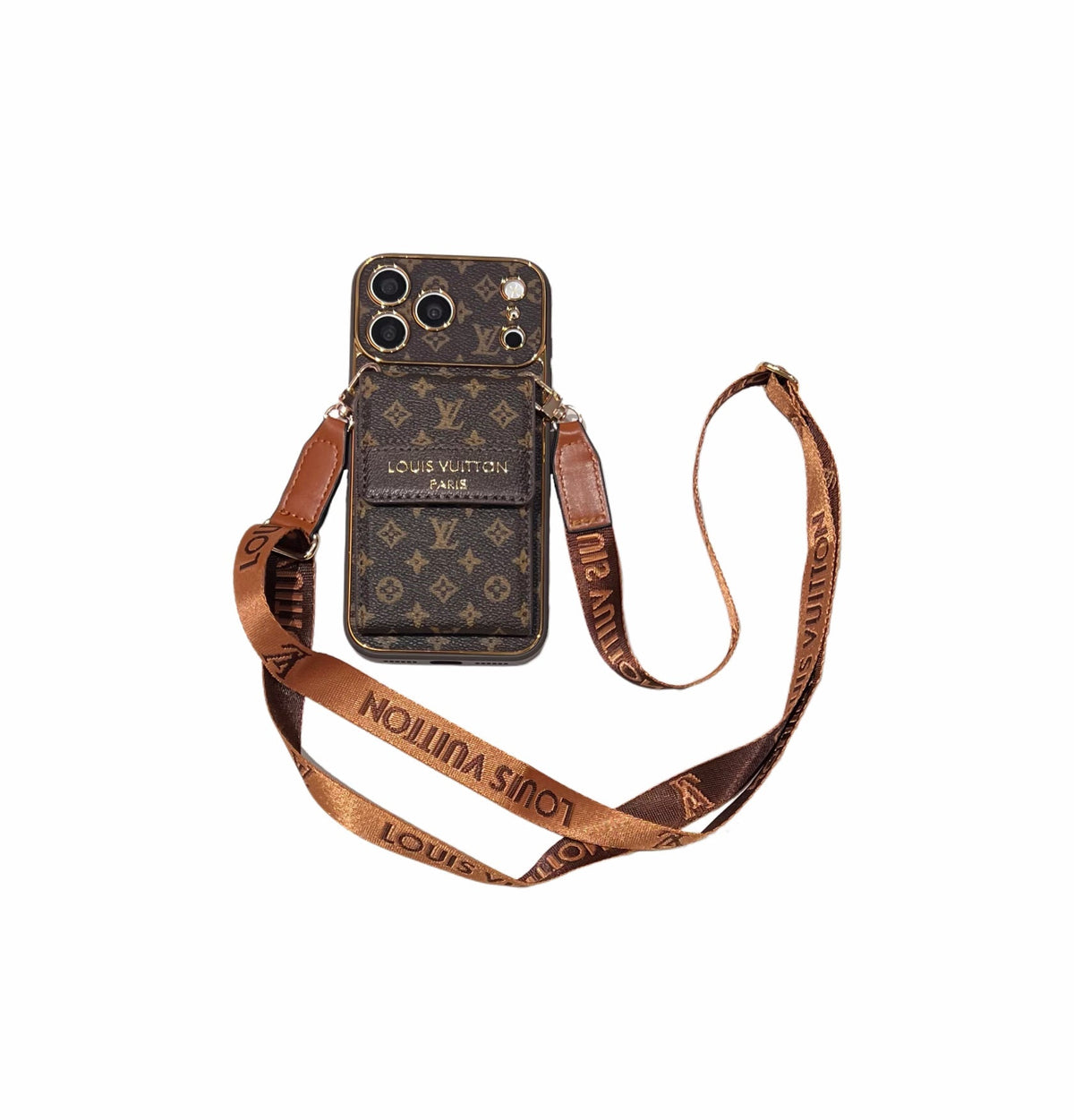 Nueva funda clásica de lujo para teléfono con tarjetero 02