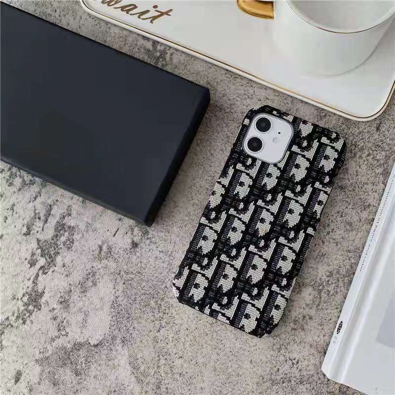 Funda de iPhone de tela de moda