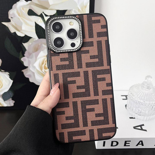 Luxe Fabric Sparkle Surround iPhone-fodral