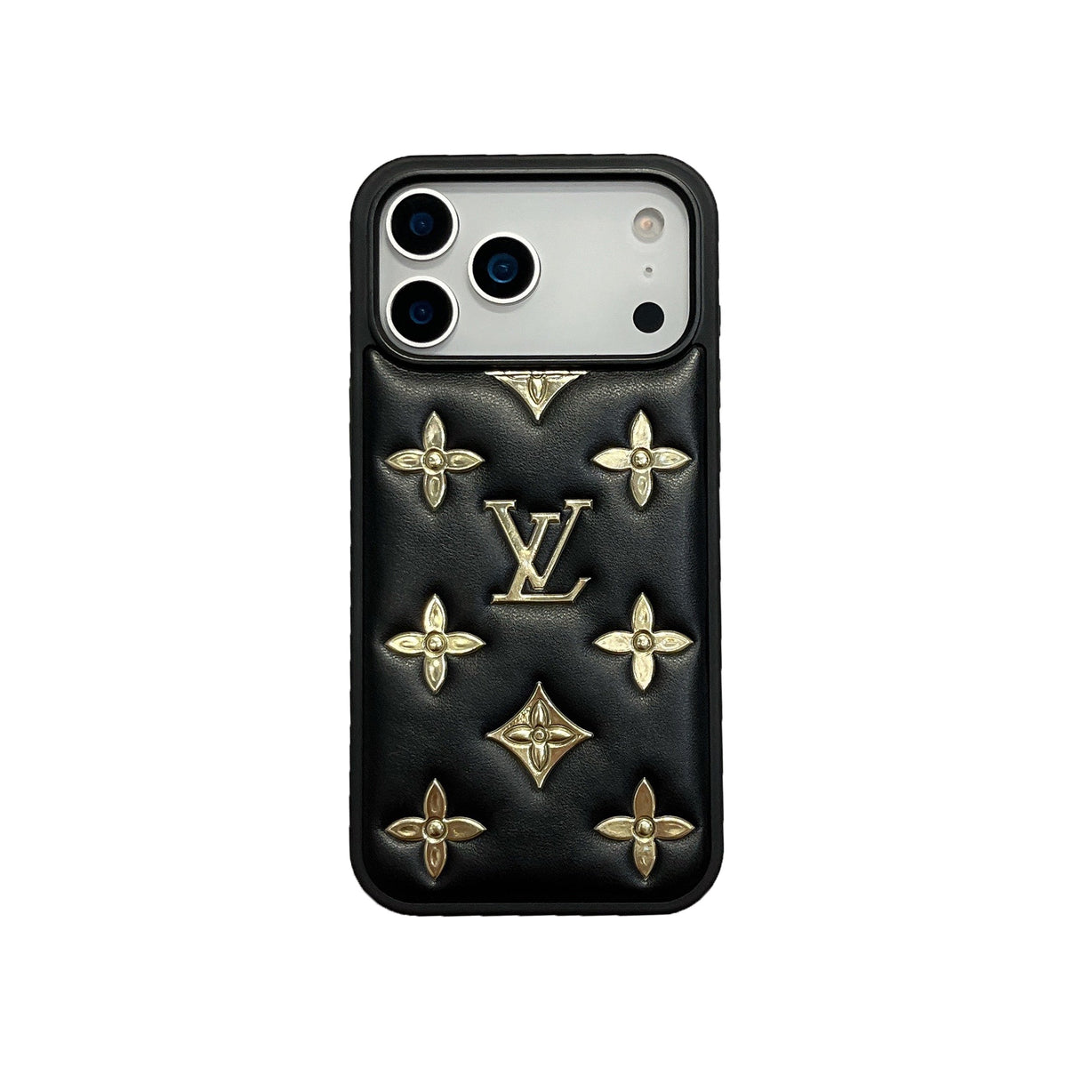 Lyxigt 3D-präglat Designer iPhone-fodral