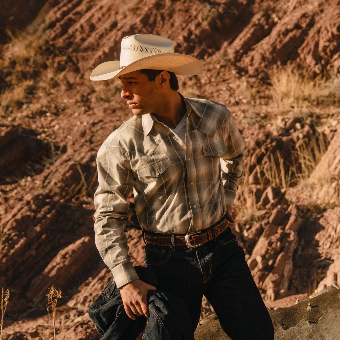Lobo 10X Straw Cowboy Hat