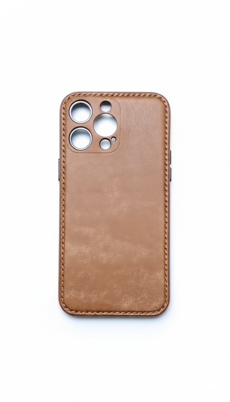 Funda unibody de cuero de plena flor para iPhone: el arte de la artesanía en cuero puro
