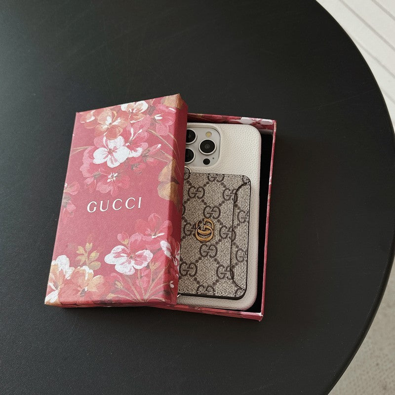 Premium kortväska Crossbody klassiskt iPhonefodral