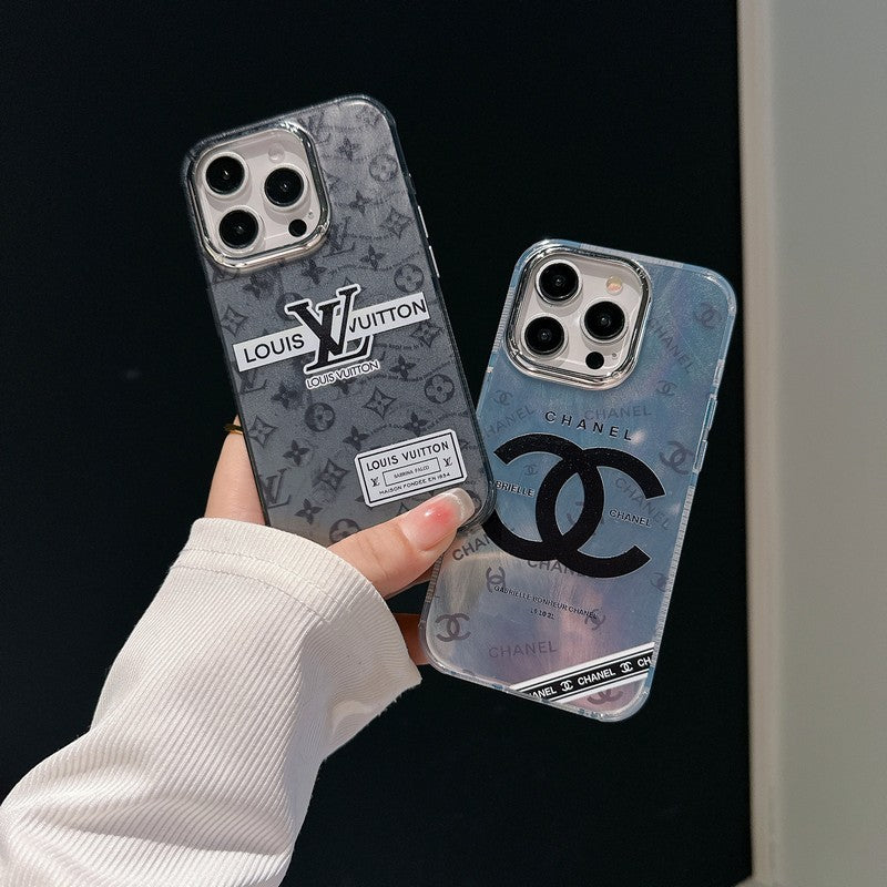 Funda de iPhone negra de lujo