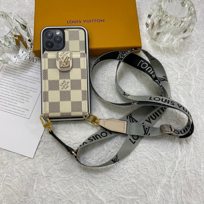 Lyxig Card Bag Chain iPhone Fodral