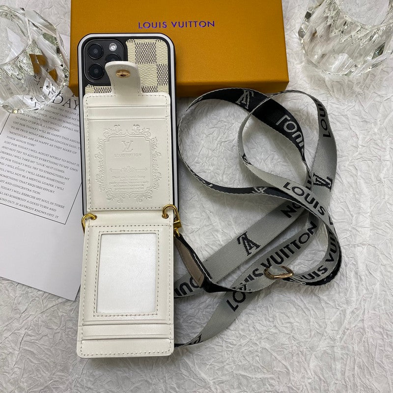 Lyxig Card Bag Chain iPhone Fodral