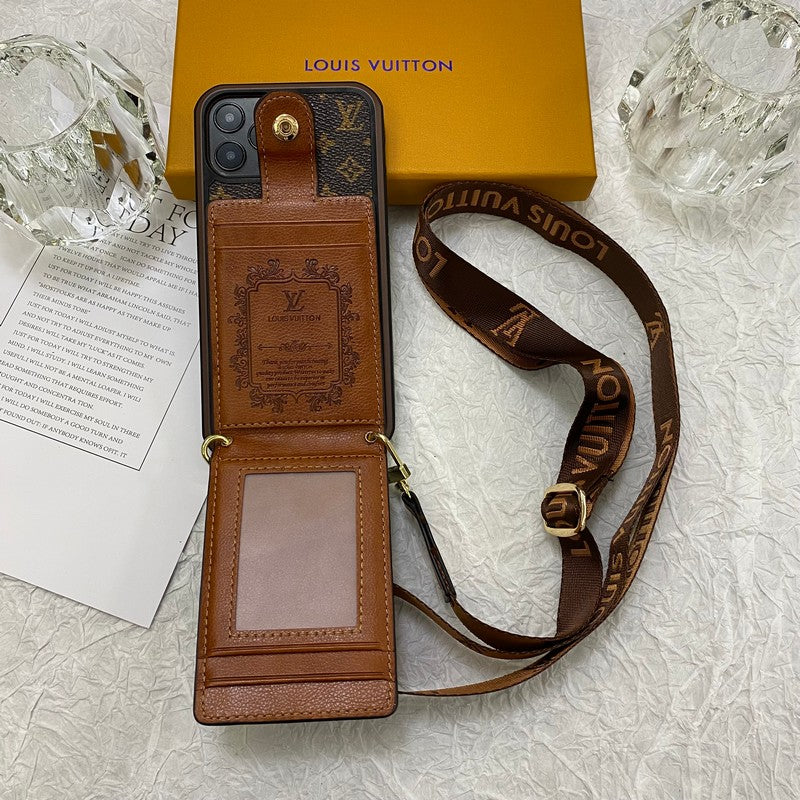 Lyxig Card Bag Chain iPhone Fodral