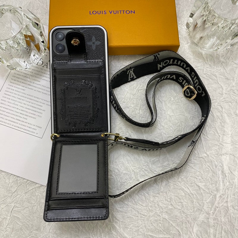Lyxig Card Bag Chain iPhone Fodral