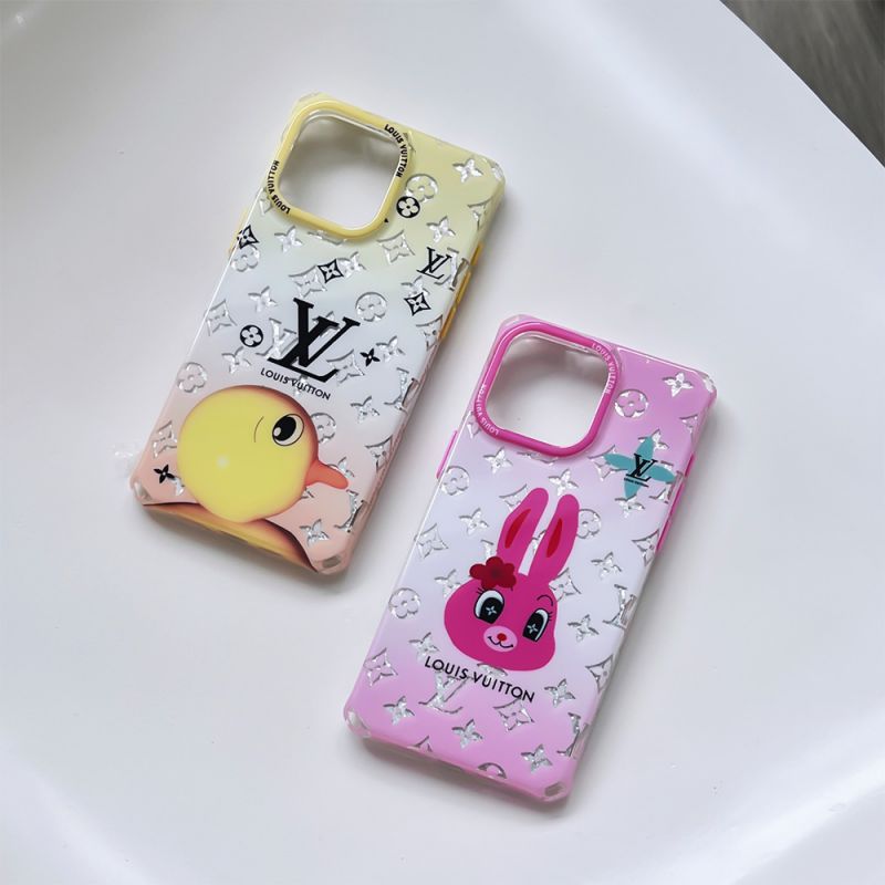 Plaza de lujo del pato y el conejo Funda y vinilo para iPhone