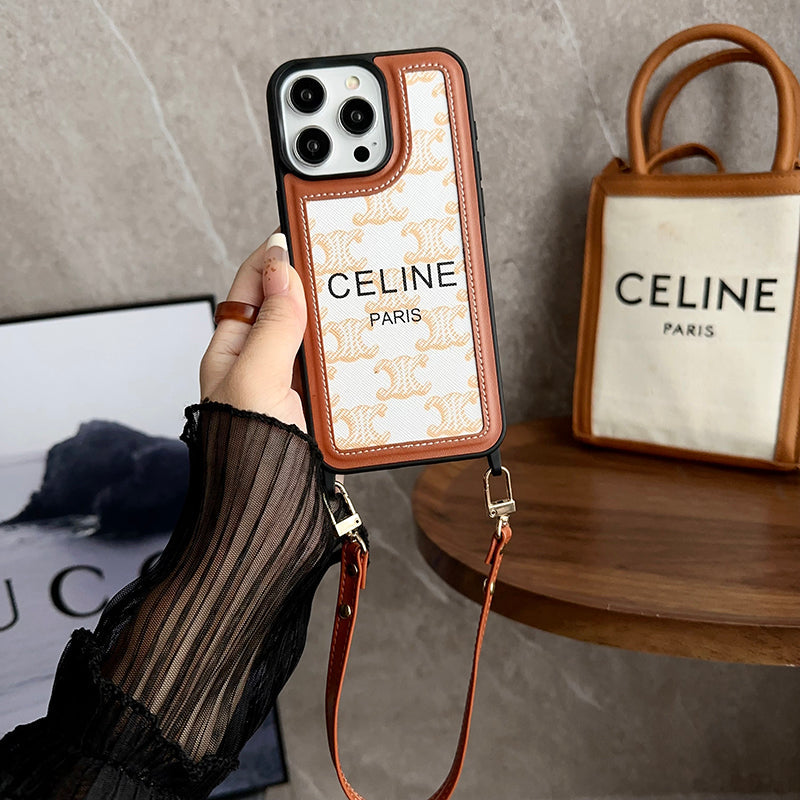 Funda para iPhone Fashion Hand Holder Leather 16