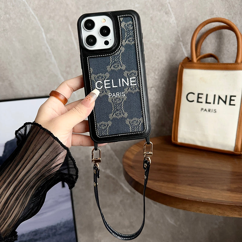 Funda para iPhone Fashion Hand Holder Leather 16