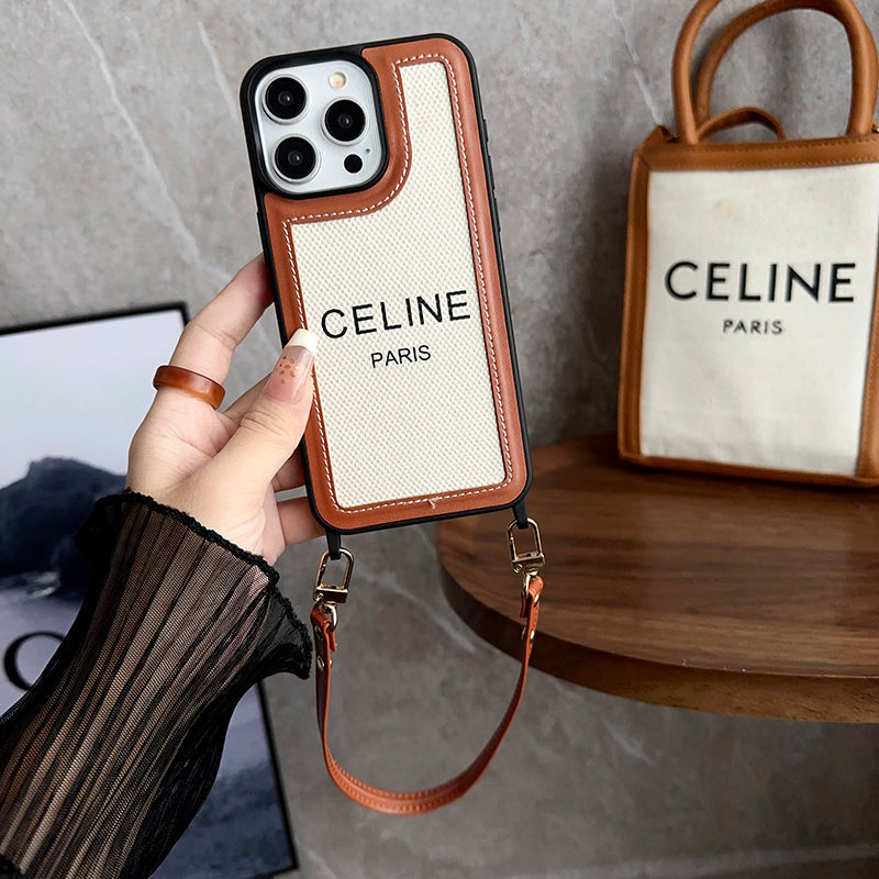 Funda para iPhone Fashion Hand Holder Leather 16