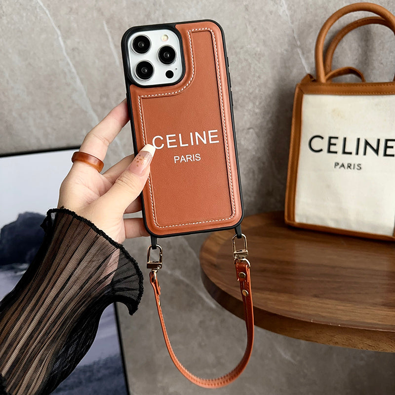Funda para iPhone Fashion Hand Holder Leather 16