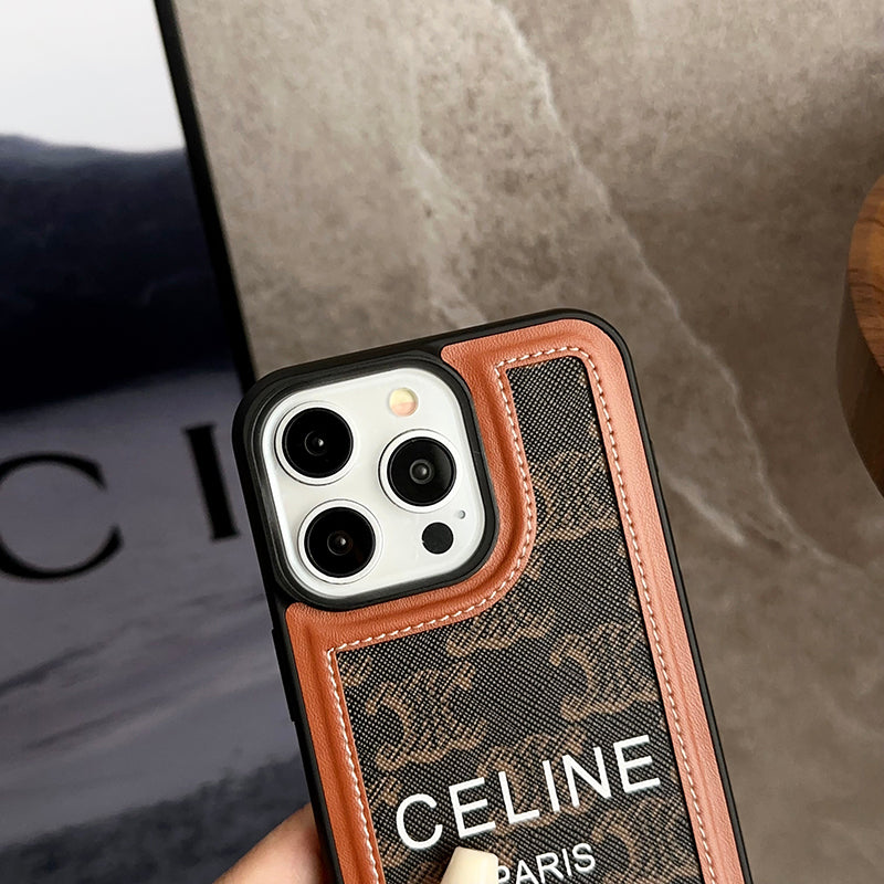 Funda para iPhone Fashion Hand Holder Leather 16