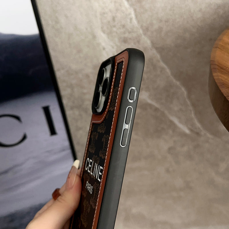 Funda para iPhone Fashion Hand Holder Leather 16