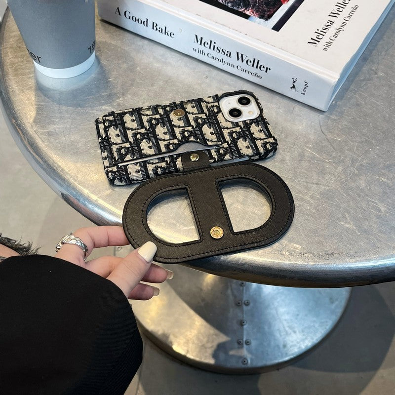 Modefästekortväska iPhonefodral
